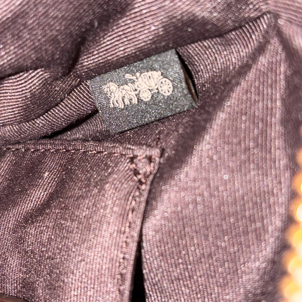Coach Off-White Leather Backpack - Picture 6 of 10